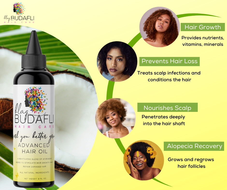 Girl You Better Grow Advanced Hair Oil 8oz