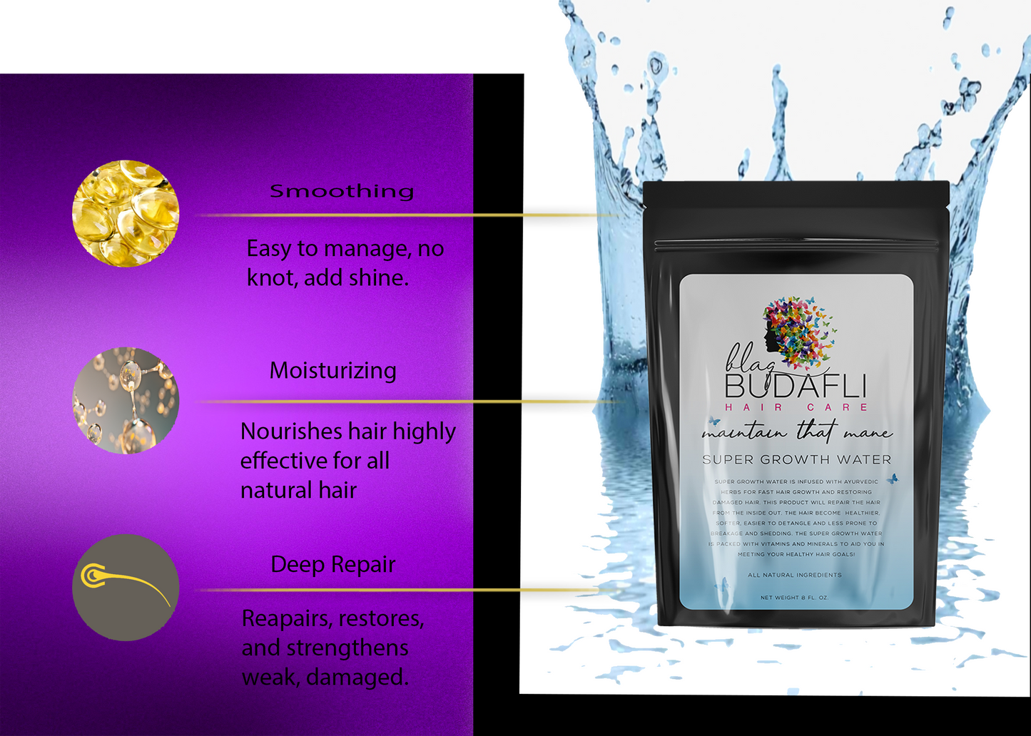 Maintain That Maine Super Growth Water