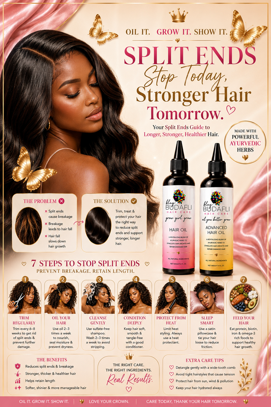 Split Ends: The Ultimate Guide to Preventing Breakage and Growing Longer, Healthier Hair