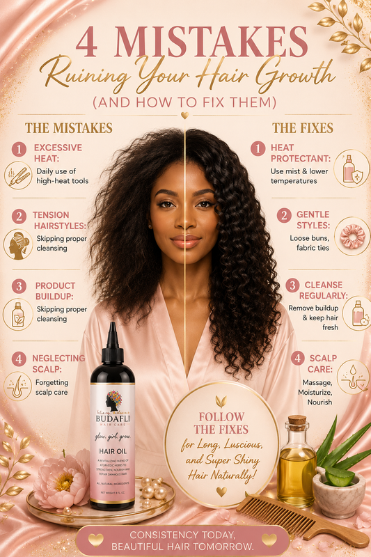 4 Hair Growth Mistakes That Are Stopping Your Hair From Growing (And How to Fix Them)