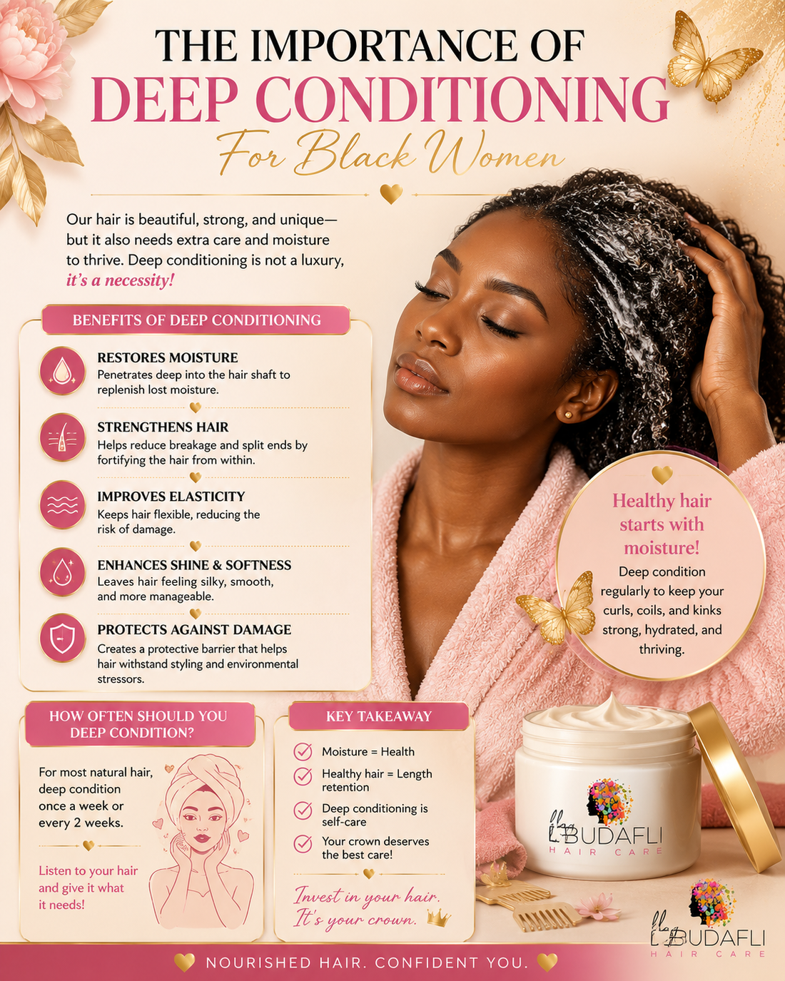 Deep Conditioning for Black Women: The Ultimate Guide to Healthier, Stronger, Longer Natural Hair