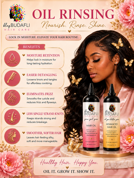 Oil Rinsing for Hair: The Complete Guide to Healthier, Softer, Stronger Natural Hair